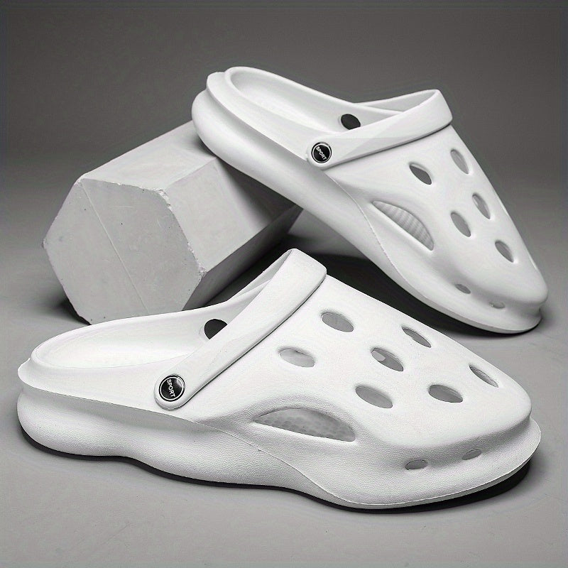 Men's Lightweight Slip On Platform Clogs Unisex Outdoor Sandals