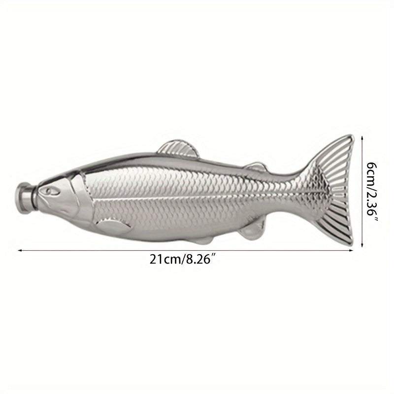 Trout Shaped Hip Flask Wine Bottle For Men And Women