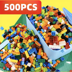500PCS Building Blocks Set for Kids Construction Toy Educational