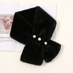 Soft Pearl Knit Scarf