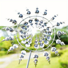 Whimsical 3D Sunflower Wind Spinner