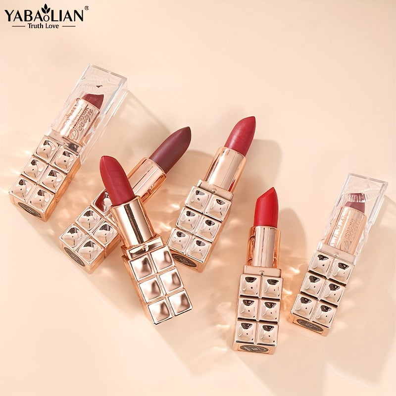 12 Colors Matte Lipstick for Women, Nude Red and Brown Hydrating Makeup