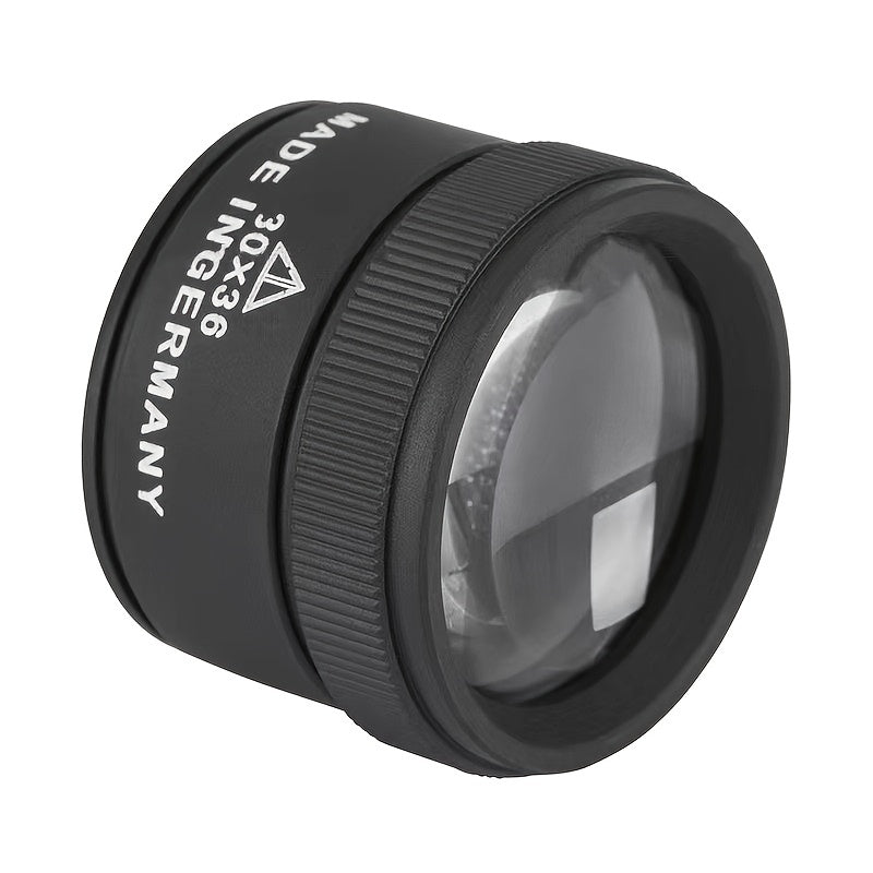 30x36 Optical Glass Lens Jewelry Magnifier Loupe For Jewelry Coin Stamps Wat