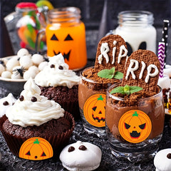 500 Halloween Animal Stickers Roll 25MM Sticker Label