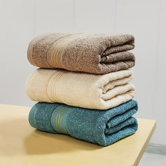 Embroidered Towel Set, Absorbent & Quick Dry, 13.8x29.5in