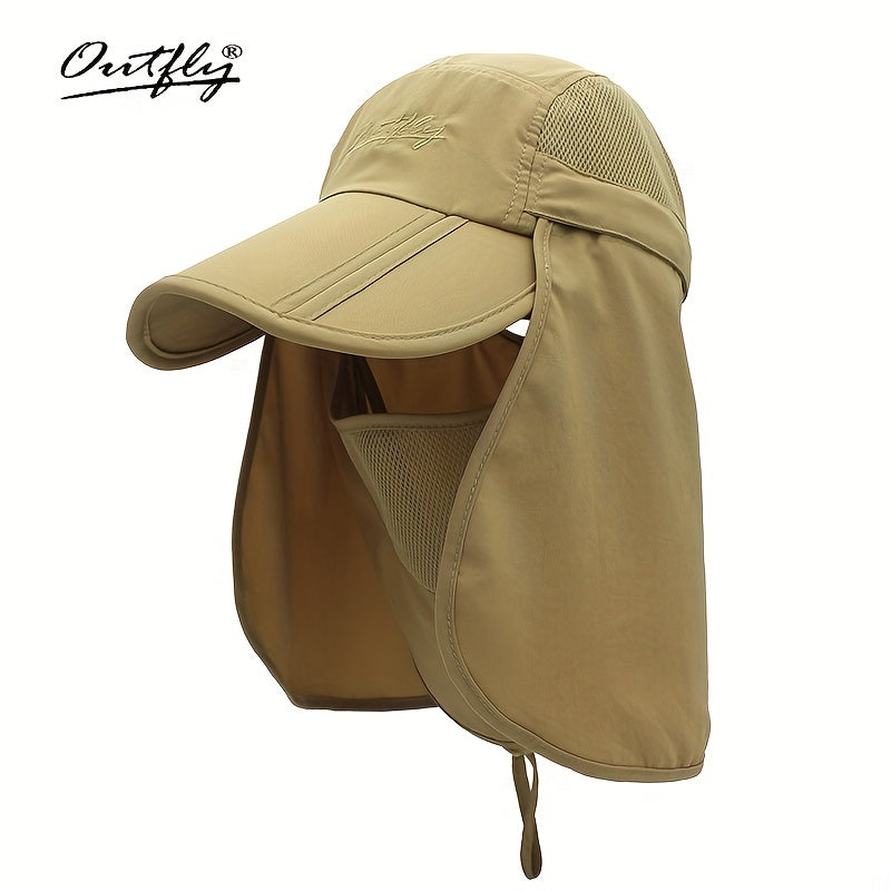 Men's Summer Outdoor Fishing Hat Sun Visor Baseball Cap