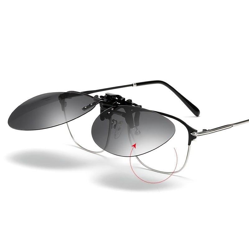 Aviator Big Size Clip On Sunglasses
