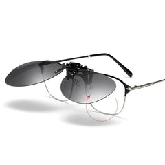 Aviator Big Size Clip On Sunglasses