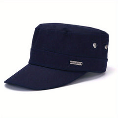 Adjustable Dad Hat Flat Top Sun Protection Hat