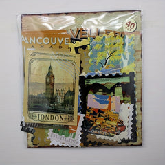 Vintage Style Nostalgic Stickers Old Photos