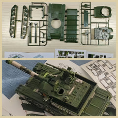 Main Battle Tank Assembly Toy, Military Educational Simulation Toy