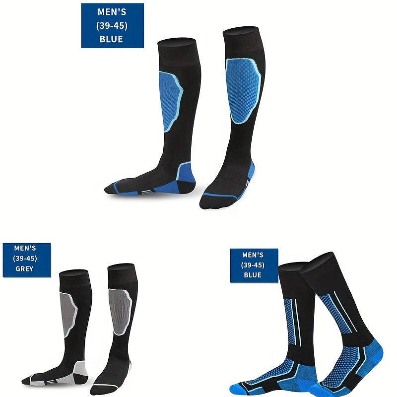 Winter Ski Socks Knee High for Skiing & Mountaineering