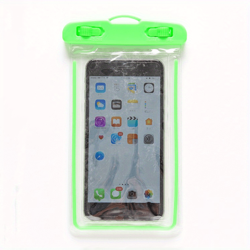 PVC Luminous Waterproof Bag for Mobile Phone - Swimming Diving