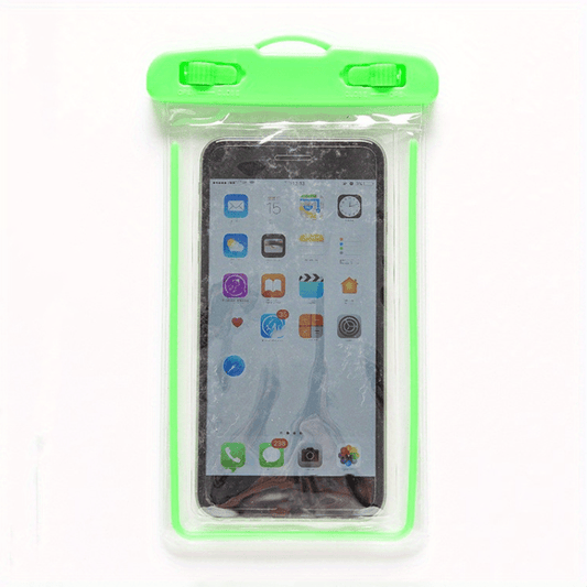 PVC Luminous Waterproof Bag for Mobile Phone - Swimming Diving