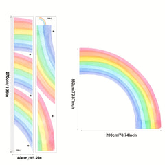 Large Rainbow Wall Sticker Bohemian Wall Decoration