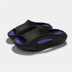 Men's Padded Outdoor Slides - Casual Walking Shoes