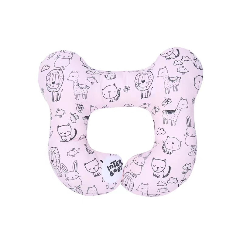 Adorable Cat Shaped Baby Travel Pillow for 0-1 Year Olds