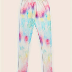 Tie Dye Casual Yoga Pants Elastic Waist Women's Activewear