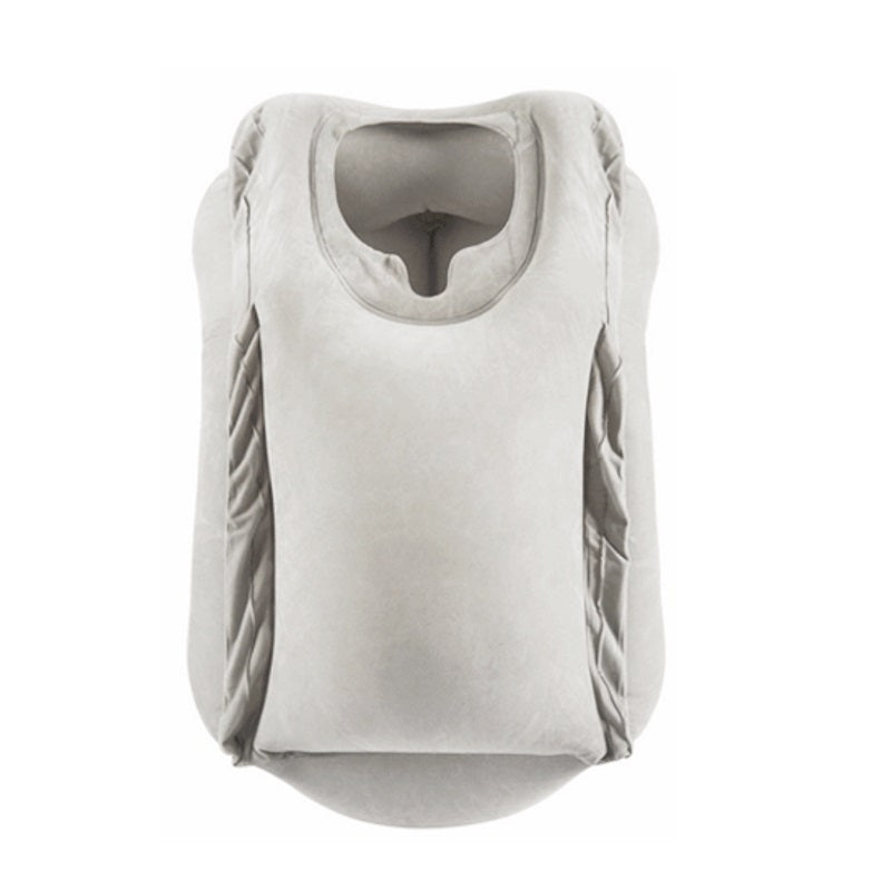 Inflatable Travel Pillow for Comfortable Head and Neck Rest