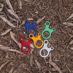 5pcs 3 Hole Wind Rope Cord Adjuster Buckle Outdoor Tent Accessories