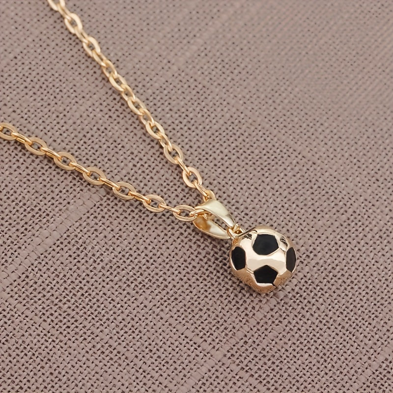 Stainless Steel Soccer Keychain - Ideal for Car or Bag - Great Gift