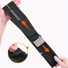 Reflective Running Waist Bag Waterproof Fanny Pack for Outdoor Jogging