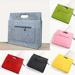 Felt Notebook Bag Business Document Computer Storage Bag