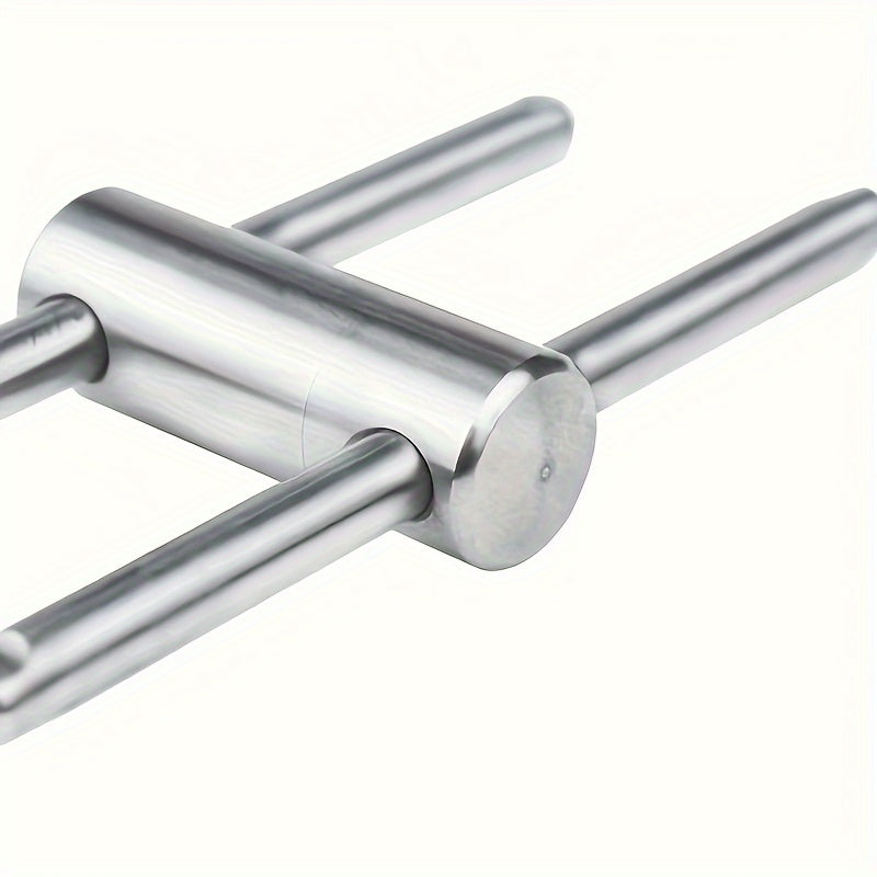 Stainless Steel Billiard Cue Tip Press Tool 9-14mm Pool Carom Snooker Cue Stick