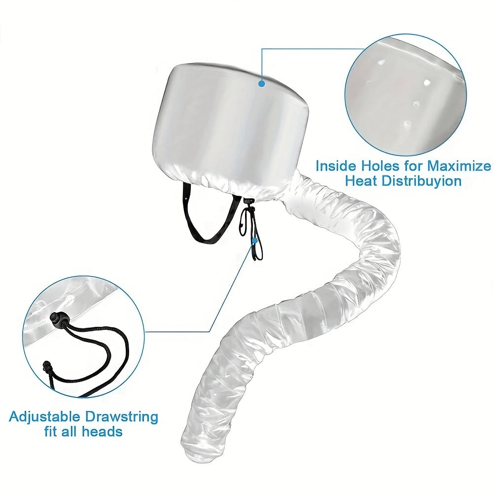 Adjustable Bonnet Hood Hair Dryer Attachment