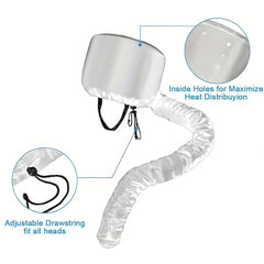 Adjustable Bonnet Hood Hair Dryer Attachment