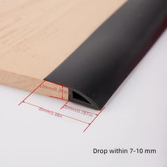 10-15mm PVC Floor Mat Self Adhesive Button Strips Protect Flooring