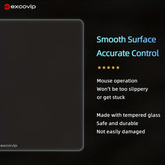 Tempered Glass Mouse Pad Gaming E-sports Professional Pad