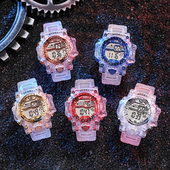 Colorful Sports Watches for Boys and Girls Outdoor Electronic Watches