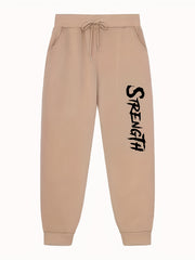 Men's Stretch Waist Drawstring Joggers Pants with Pockets