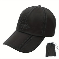 Foldable Quick Drying Baseball Cap with Storage Bag