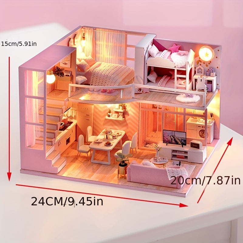 DIY Small House Creative Toy for Kids, Teens, Adults - Birthday Gift