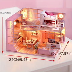 DIY Small House Creative Toy for Kids, Teens, Adults - Birthday Gift