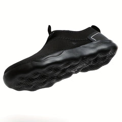 Men's Lightweight Slip On Knit Sneakers for Outdoor Walking