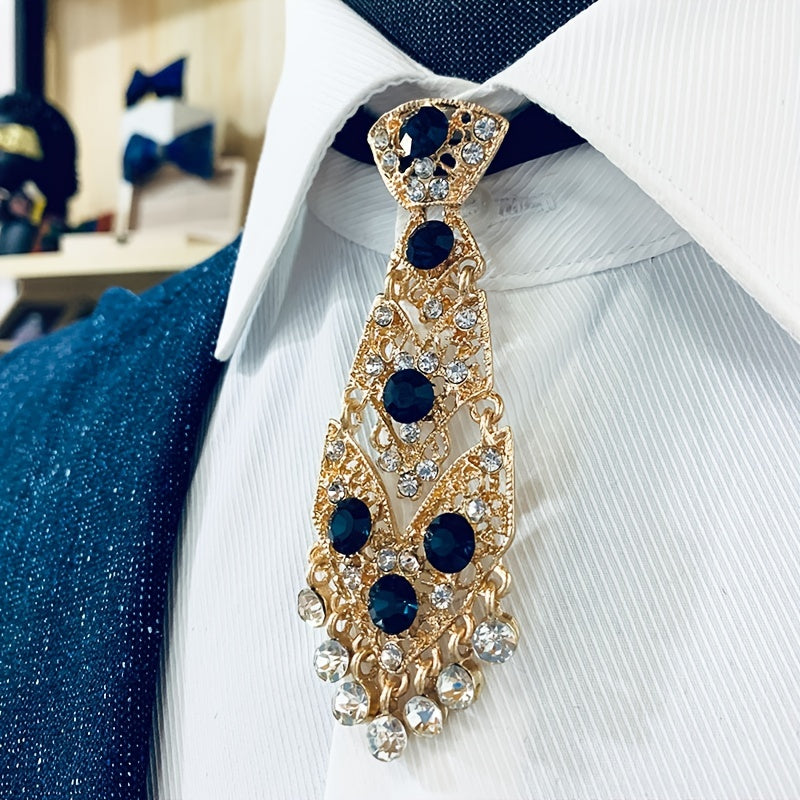 Boys Vintage Alloy Tie Gentleman Suit Accessory