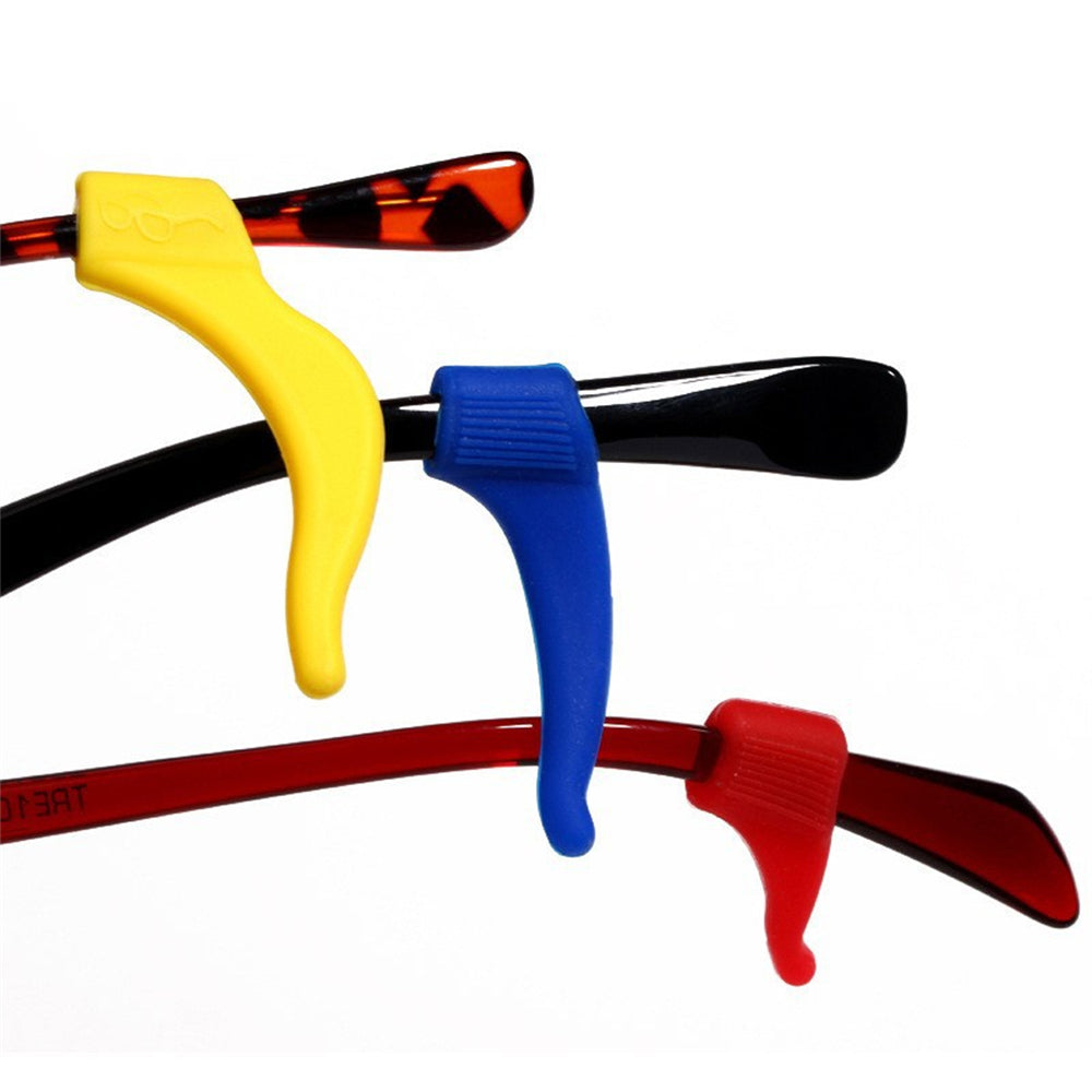 10 Pairs Sunglasses Non-Slip Silicone Arm Sleeves