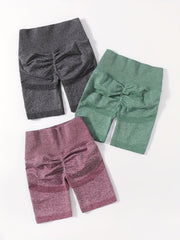 High Waist Seamless Sports Shorts Women's Activewear