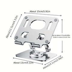 Aluminum Swivel Tablet Stand 360 Rotating Base Holder for iPad