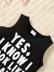 Baby Boys Casual Tank Top Clothes For Summer