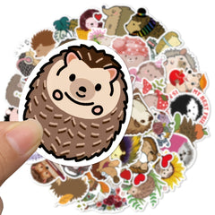 Charming Hedgehog Cork Appendix DIY Decor Notebook Water Cup Waterproof