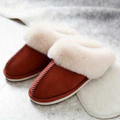 Women's Cozy Plush Home Slippers with Faux Fur Lining