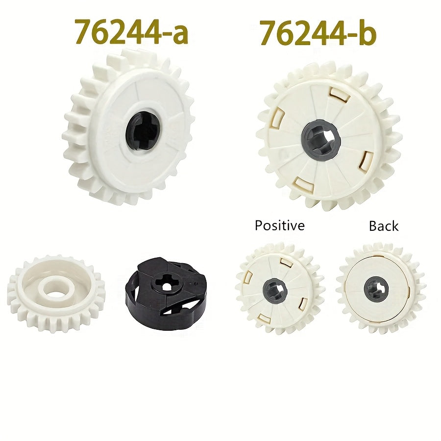 10pcs Building Block Gear Accessories for DIY MOC Round Clutch 24 Tooth Gear