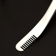 Stainless Steel Eyelash Applicator w/ Comb for Makeup Artists & Beginners