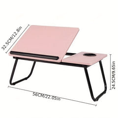 Foldable Laptop Table Bed 5 Angle Portable Picnic Table