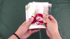 100pcs Assorted 25 Bags Opp Christmas Baking Packaging Biscuit Bag