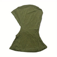 Solid Hijab Neck Cover Women Undercap Underscarf Turban Inner Caps